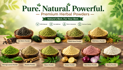 Pure. Natural. Powerful. – Premium Herbal Powders